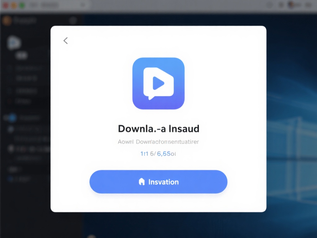 下载并安装应用程序
点击对应的安装选项后，系统会