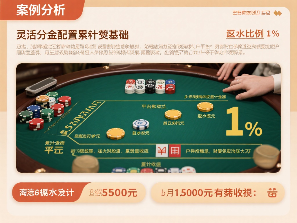 百家乐高手盈利终极策略:专属返水技巧全解析 逐步投注累计返佣
灵活的资金配置是盈利的基础。例