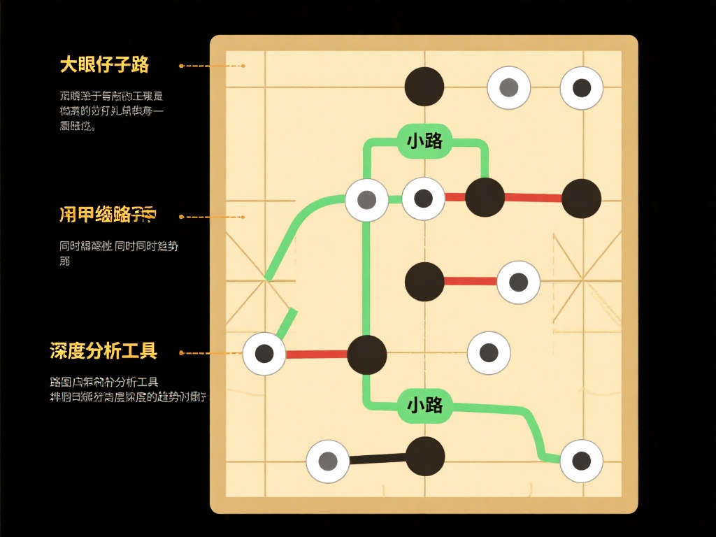 大眼仔路、小路和曱甴路：深度分析工具
与大路相比
