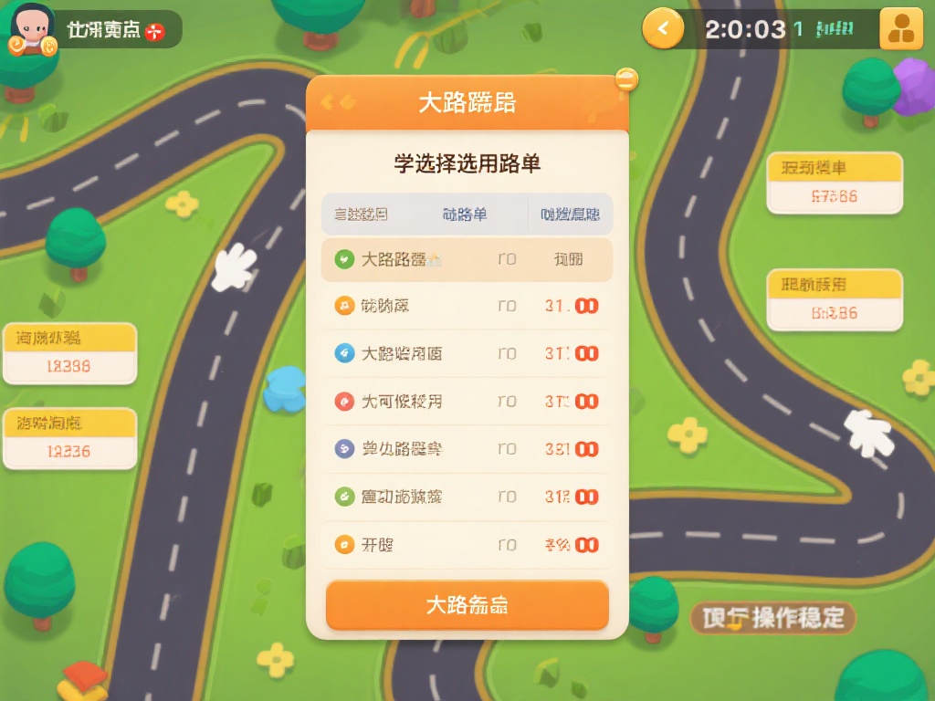 重点在于学会选择合适的路单并理解其含义。在游戏进行