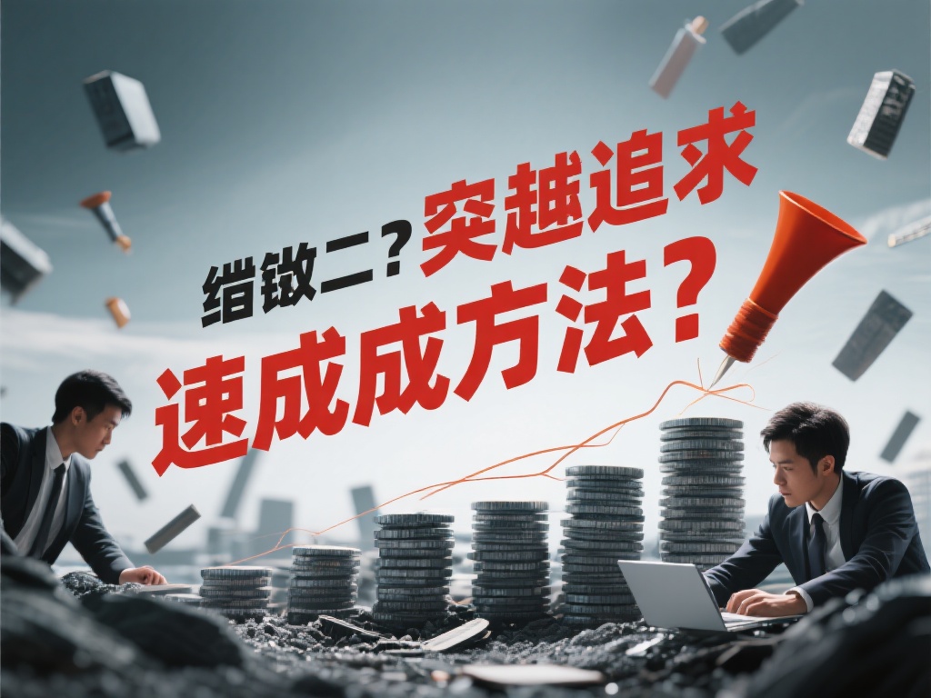 【误区二】盲目追求速成方法
速成的方法往往因吸引