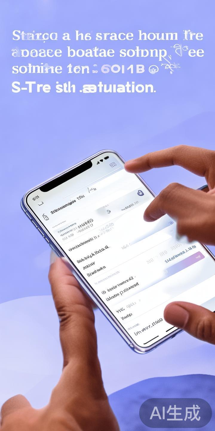 打开手机的存储设置，确认剩余空间是否足够安装新版a