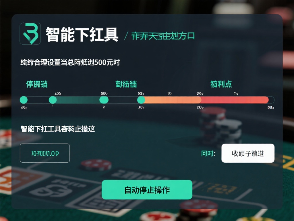 深入解析掌握在线百家乐智能工具与自动下注技巧 停损与获利点设置:
设定合理的止损与获利点是一种