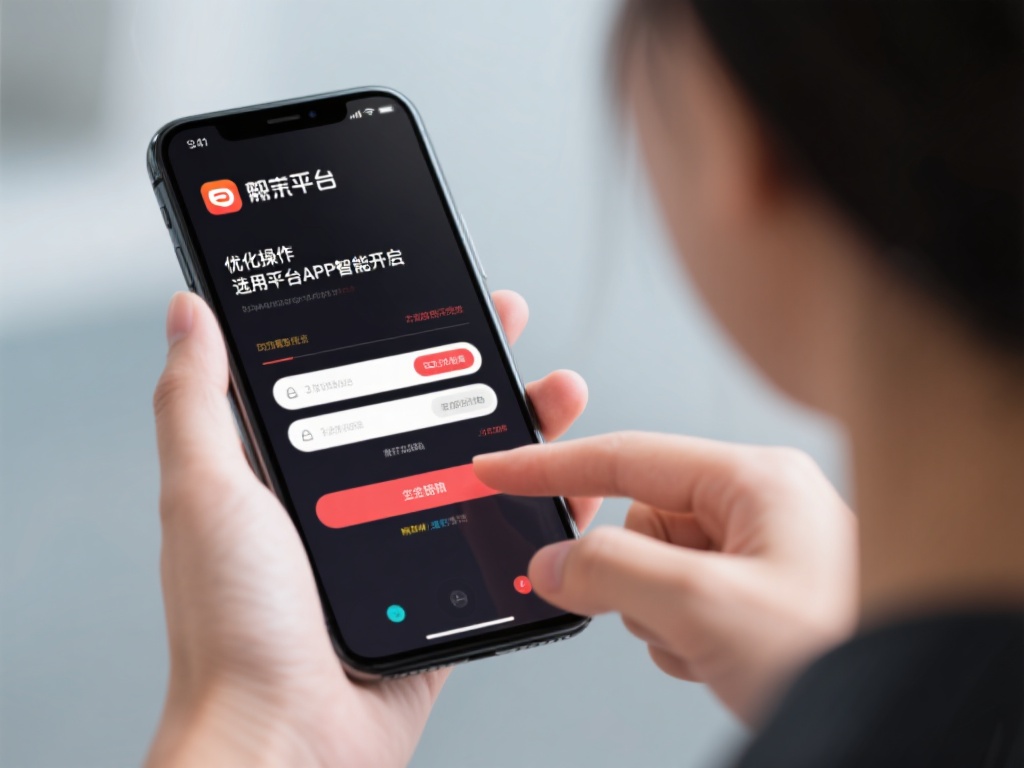 优化操作：选用平台APP实现智能开户
现代技术为