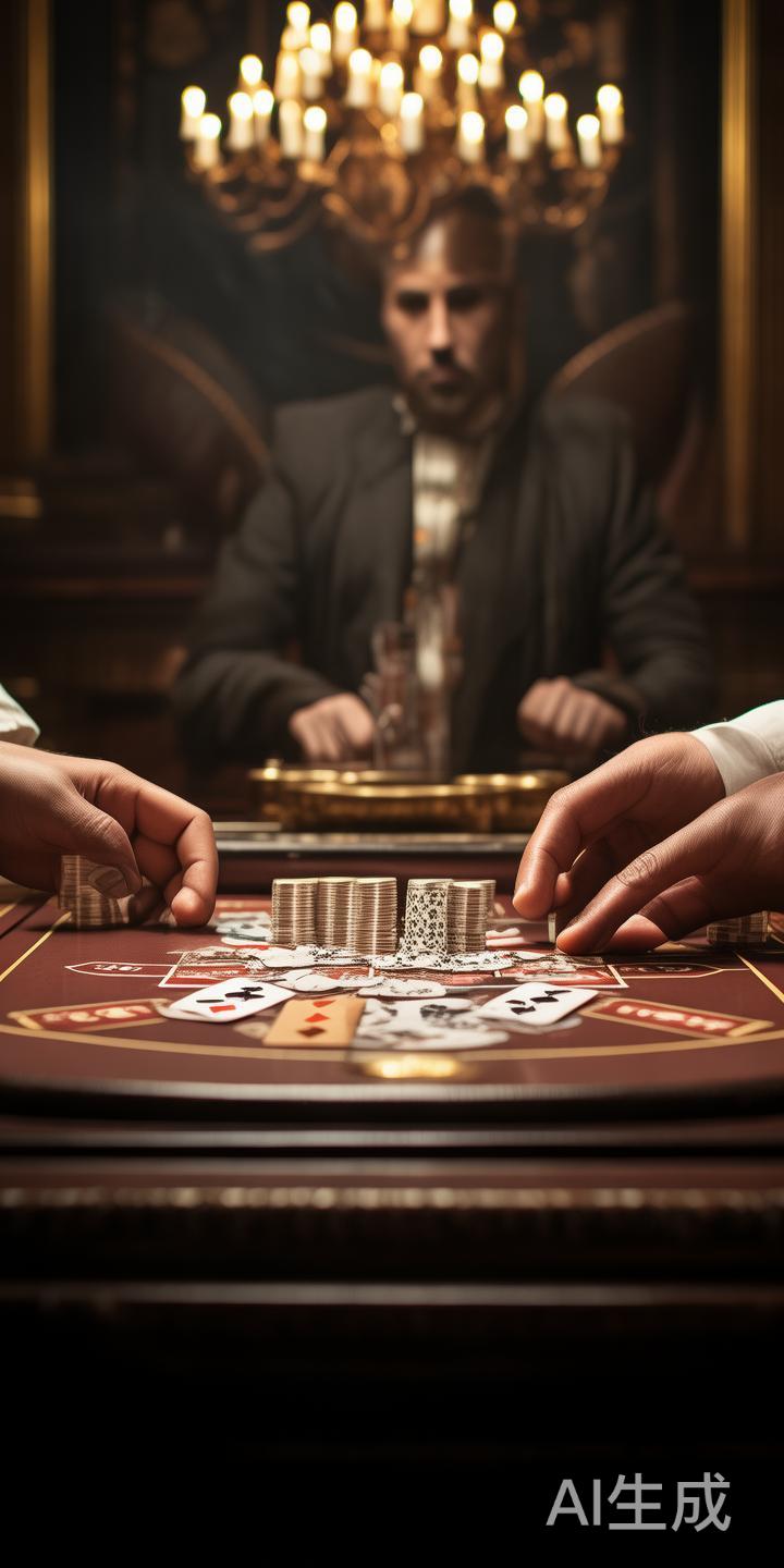 早期玩法
最初的百家乐玩法偏向于简单，基本上是两